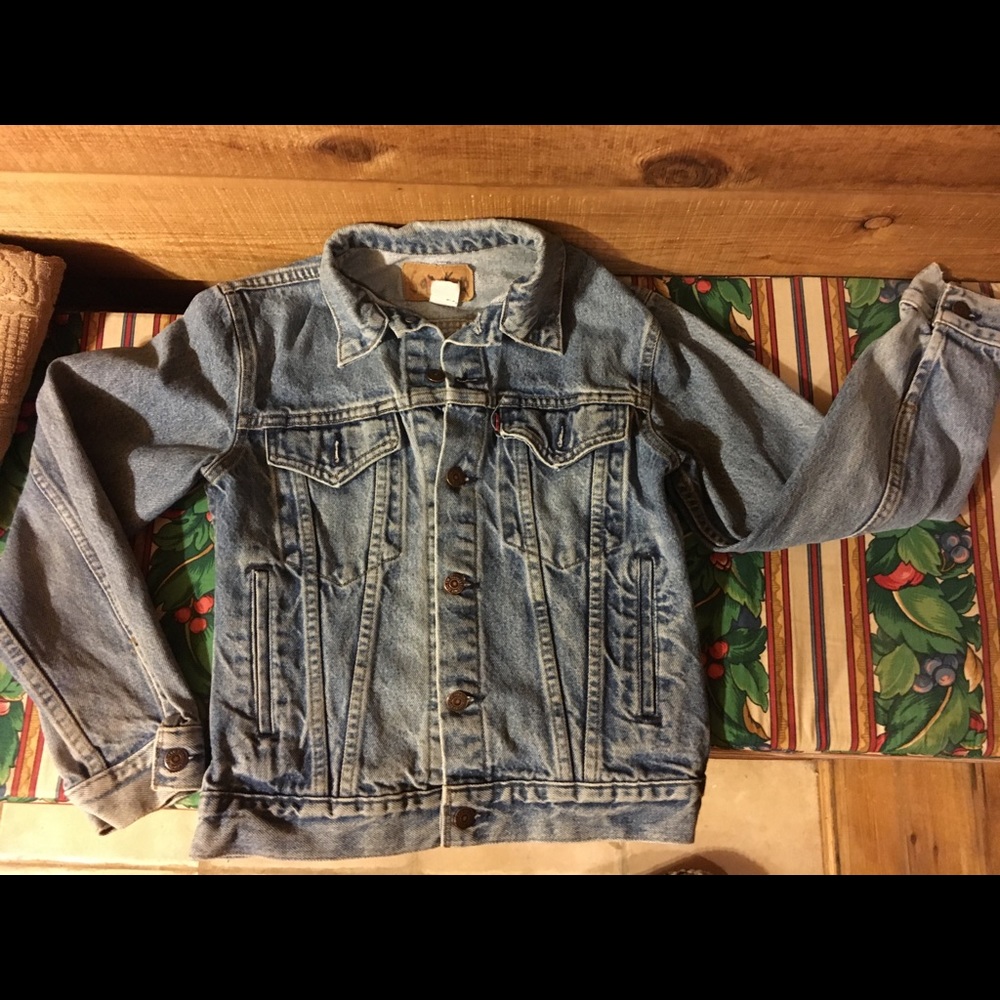 Levi Strauss &Co Vintage unisex Youth Denim Jacket